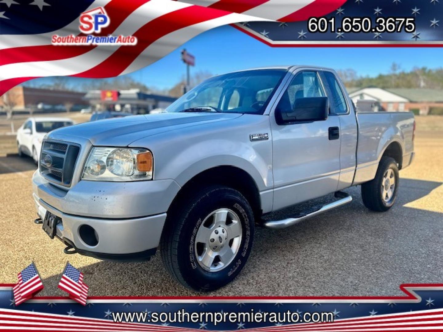 2007 SILVER FORD F-150 STX; XL; XLT; (1FTRF14W87N) , located at 922 W. Beacon St., Philadelphia, MS, 39350, (601) 650-3675, 32.770447, -89.127151 - Photo#2